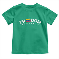 Freedom For Venezuela Toddler T Shirt Venezuelan Flag Eight Stars Bandera - Wonder Print Shop