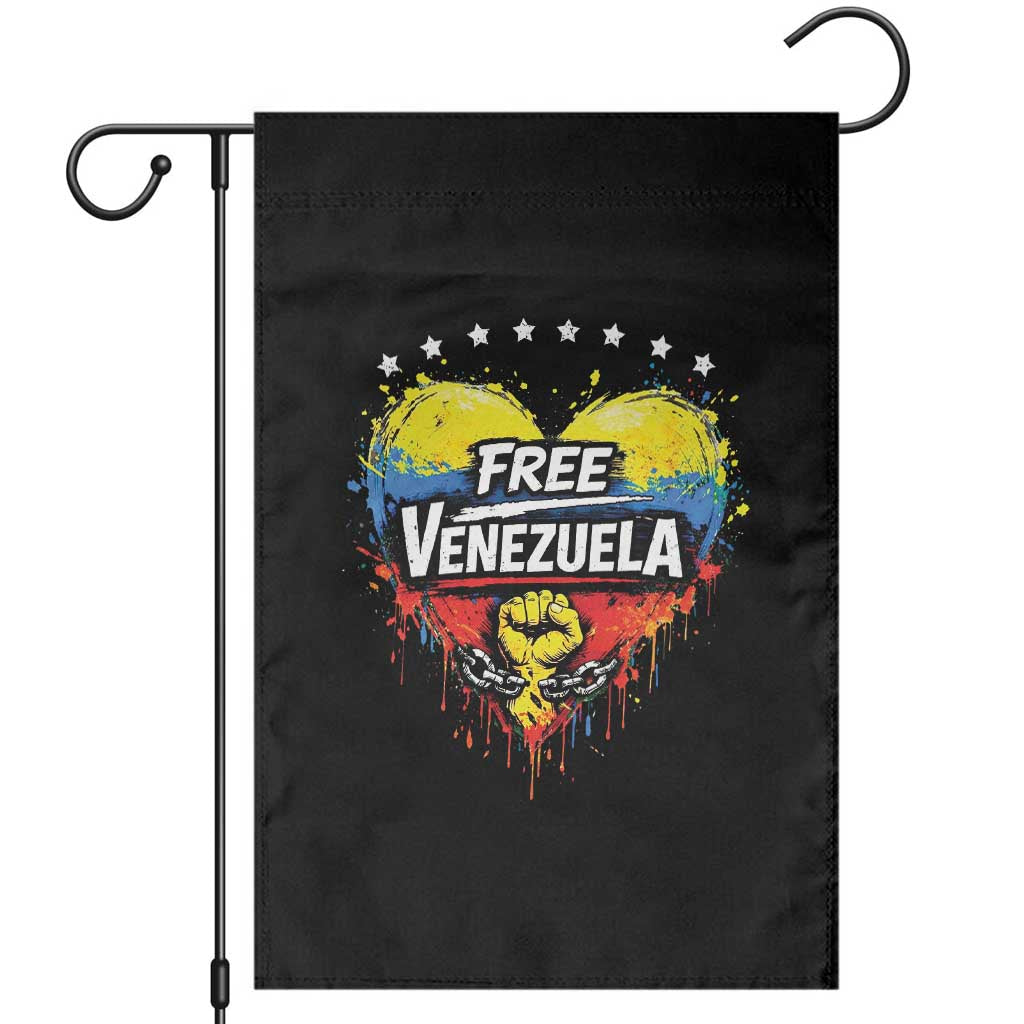 Free Venezuela Garden Flag Freedom Venezuelan Flag Hand Fist Graphic - Wonder Print Shop