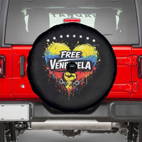 Free Venezuela Spare Tire Cover Freedom Venezuelan Flag Hand Fist Graphic - Wonder Print Shop