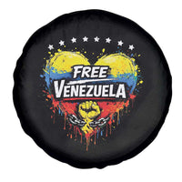 Free Venezuela Spare Tire Cover Freedom Venezuelan Flag Hand Fist Graphic - Wonder Print Shop