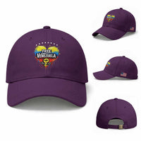 Free Venezuela Baseball Cap Freedom Venezuelan Flag Hand Fist Graphic