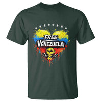 Free Venezuela T Shirt Freedom Venezuelan Flag Hand Fist Graphic - Wonder Print Shop