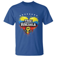 Free Venezuela T Shirt Freedom Venezuelan Flag Hand Fist Graphic - Wonder Print Shop