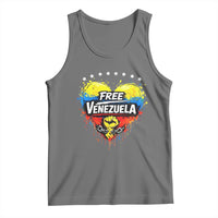 Free Venezuela Tank Top Freedom Venezuelan Flag Hand Fist Graphic - Wonder Print Shop