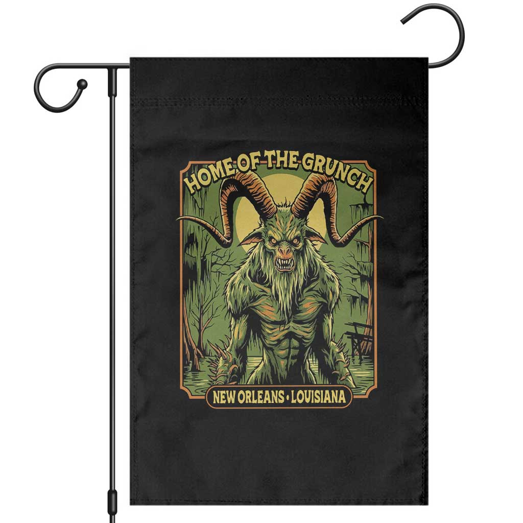 Grunch Road Monster Garden Flag Home Of The Grunch Nola Louisiana