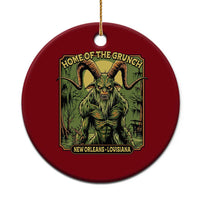 Grunch Road Monster Ceramic Ornament Home Of The Grunch Nola Louisiana