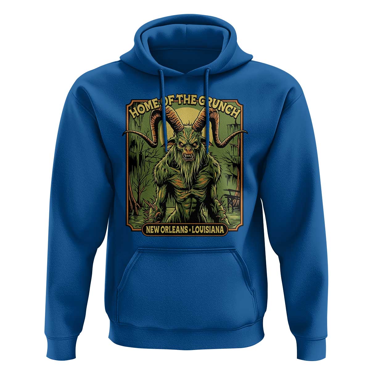 Grunch Road Monster Hoodie Home Of The Grunch Nola Louisiana
