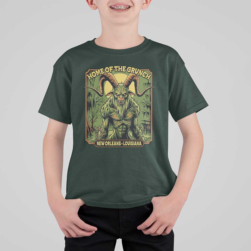 Grunch Road Monster T Shirt For Kid Home Of The Grunch Nola Louisiana