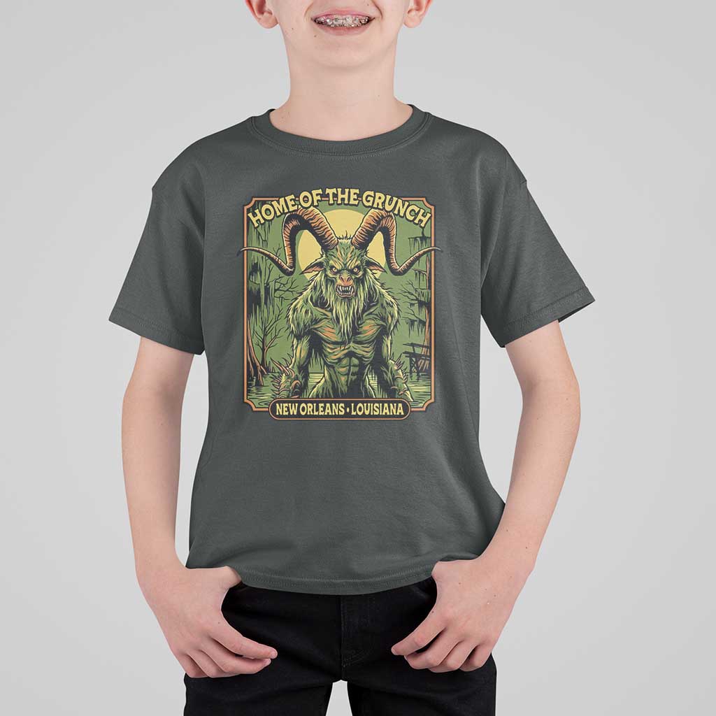 Grunch Road Monster T Shirt For Kid Home Of The Grunch Nola Louisiana