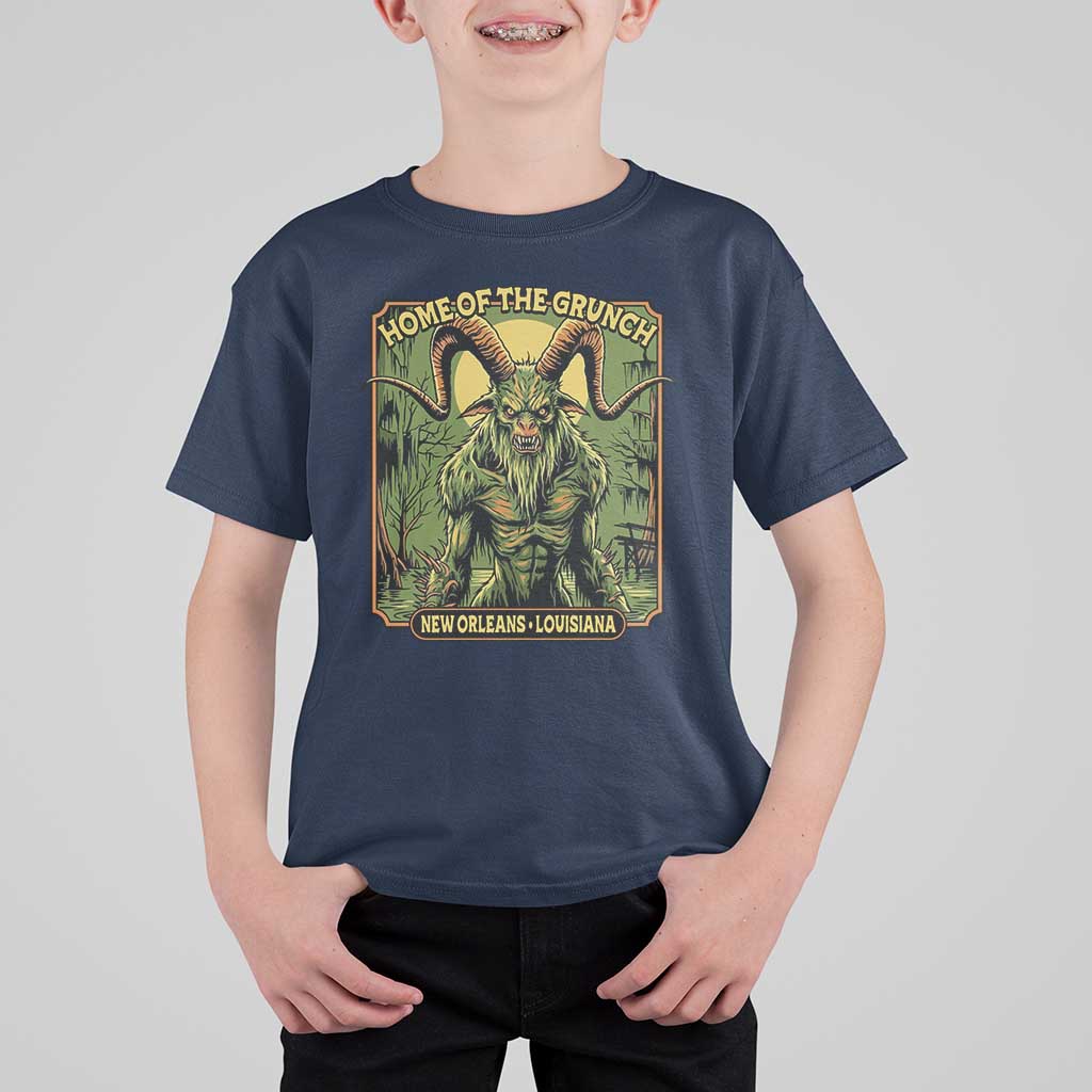 Grunch Road Monster T Shirt For Kid Home Of The Grunch Nola Louisiana