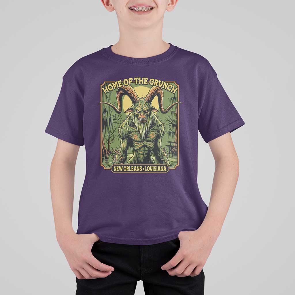 Grunch Road Monster T Shirt For Kid Home Of The Grunch Nola Louisiana