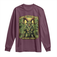 Grunch Road Monster Long Sleeve Shirt Home Of The Grunch Nola Louisiana