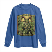 Grunch Road Monster Long Sleeve Shirt Home Of The Grunch Nola Louisiana