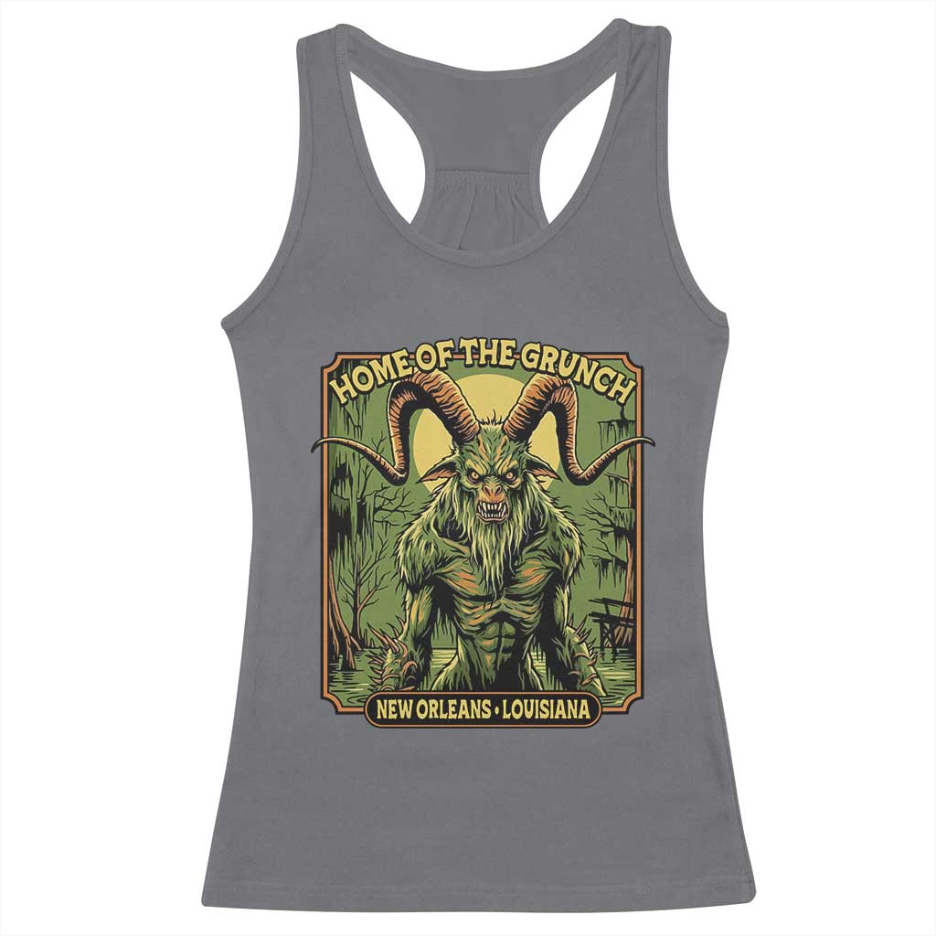 Grunch Road Monster Racerback Tank Top Home Of The Grunch Nola Louisiana