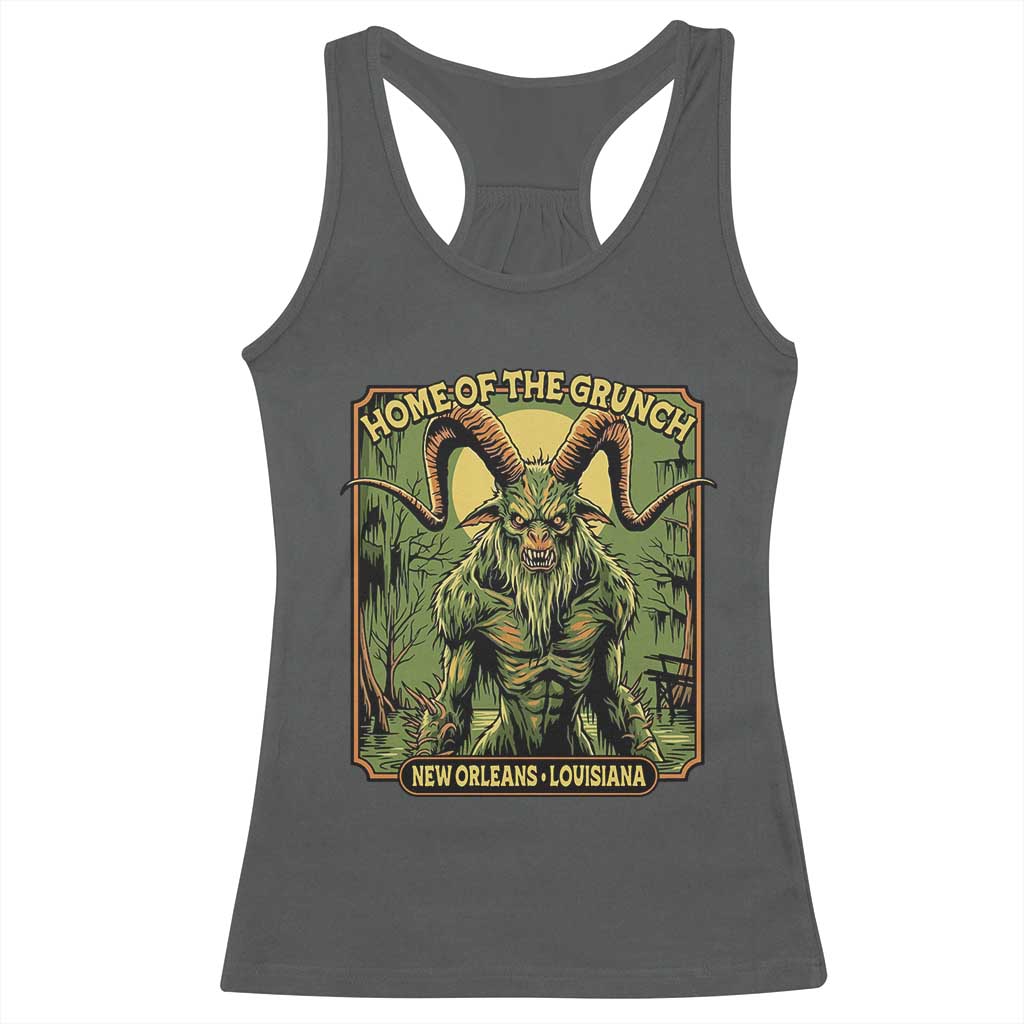 Grunch Road Monster Racerback Tank Top Home Of The Grunch Nola Louisiana