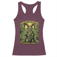 Grunch Road Monster Racerback Tank Top Home Of The Grunch Nola Louisiana