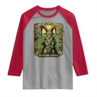 Grunch Road Monster Raglan Shirt Home Of The Grunch Nola Louisiana