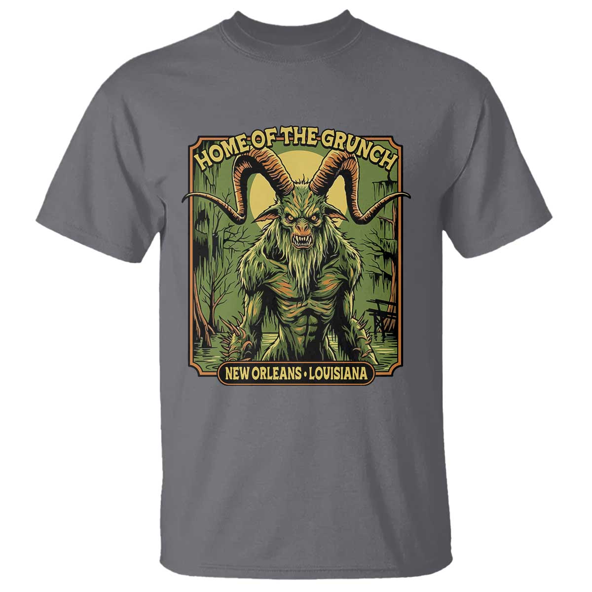 Grunch Road Monster T Shirt Home Of The Grunch Nola Louisiana