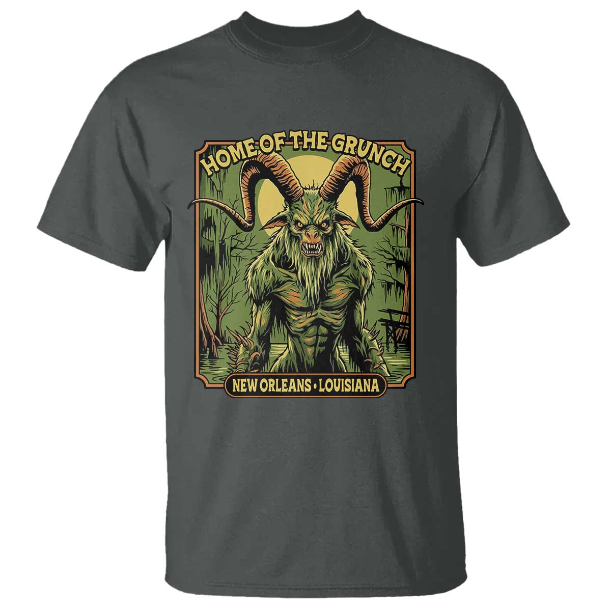 Grunch Road Monster T Shirt Home Of The Grunch Nola Louisiana