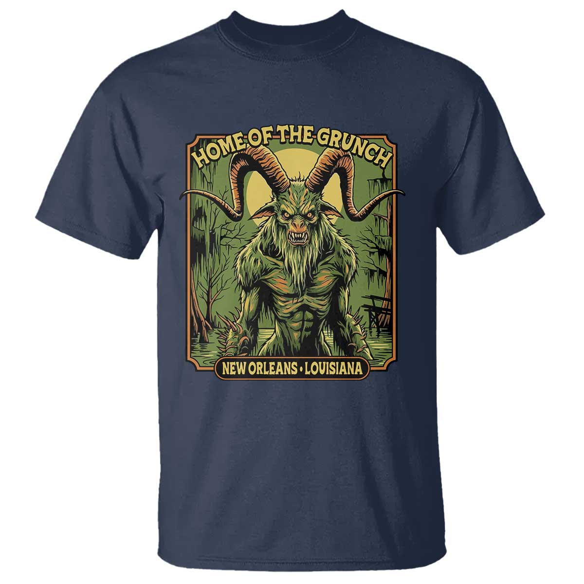 Grunch Road Monster T Shirt Home Of The Grunch Nola Louisiana