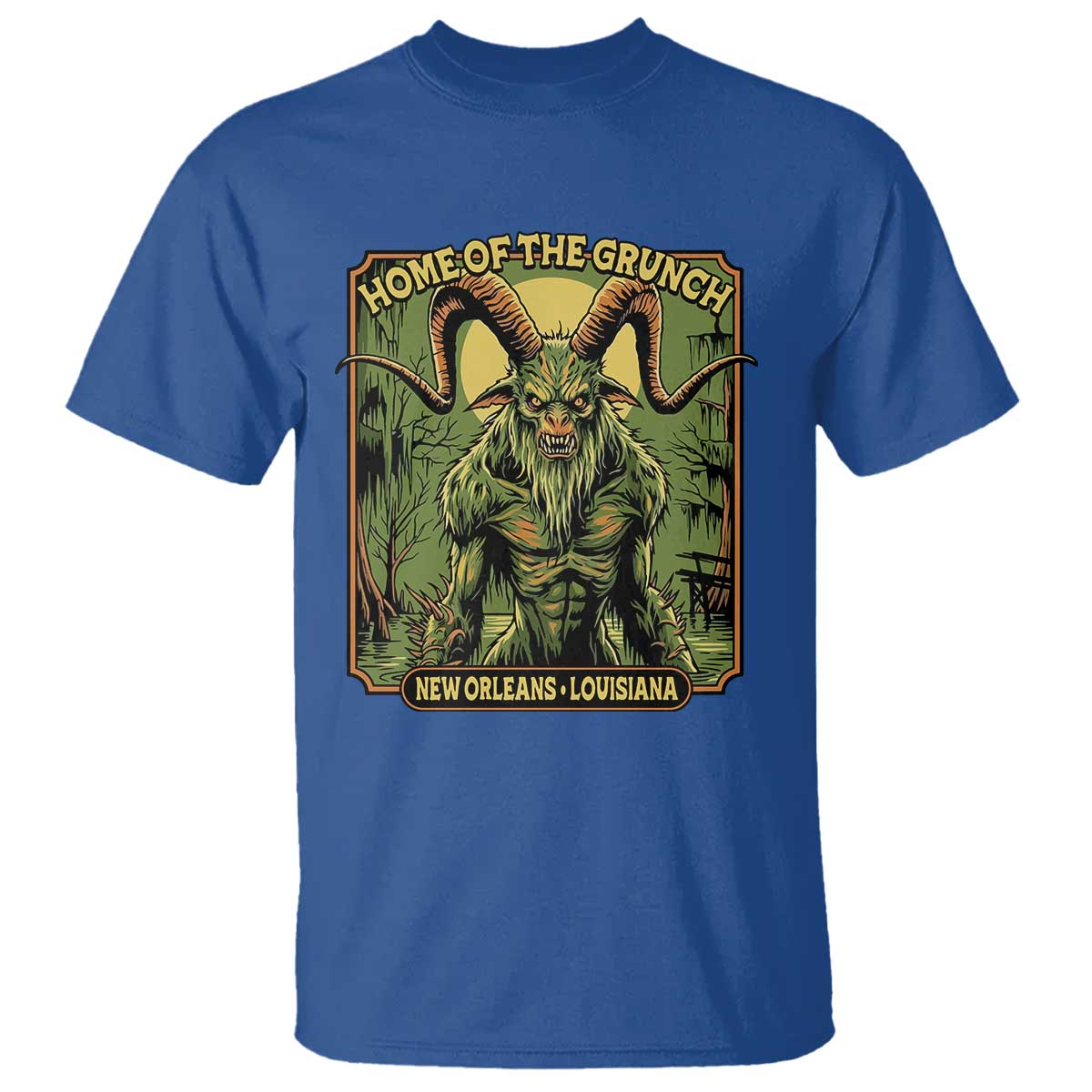 Grunch Road Monster T Shirt Home Of The Grunch Nola Louisiana