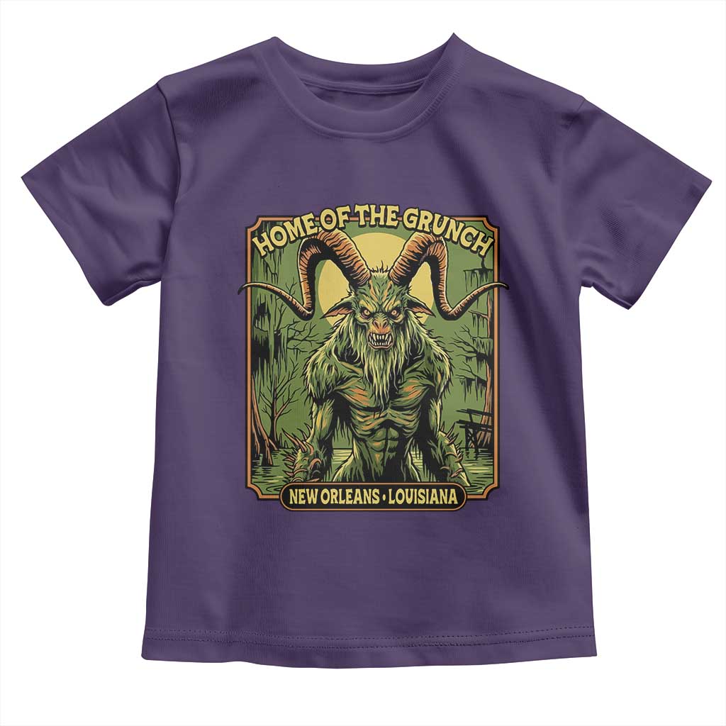 Grunch Road Monster Toddler T Shirt Home Of The Grunch Nola Louisiana