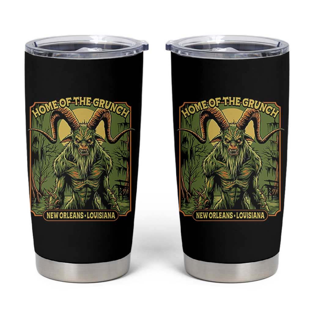 Grunch Road Monster Tumbler Cup Home Of The Grunch Nola Louisiana
