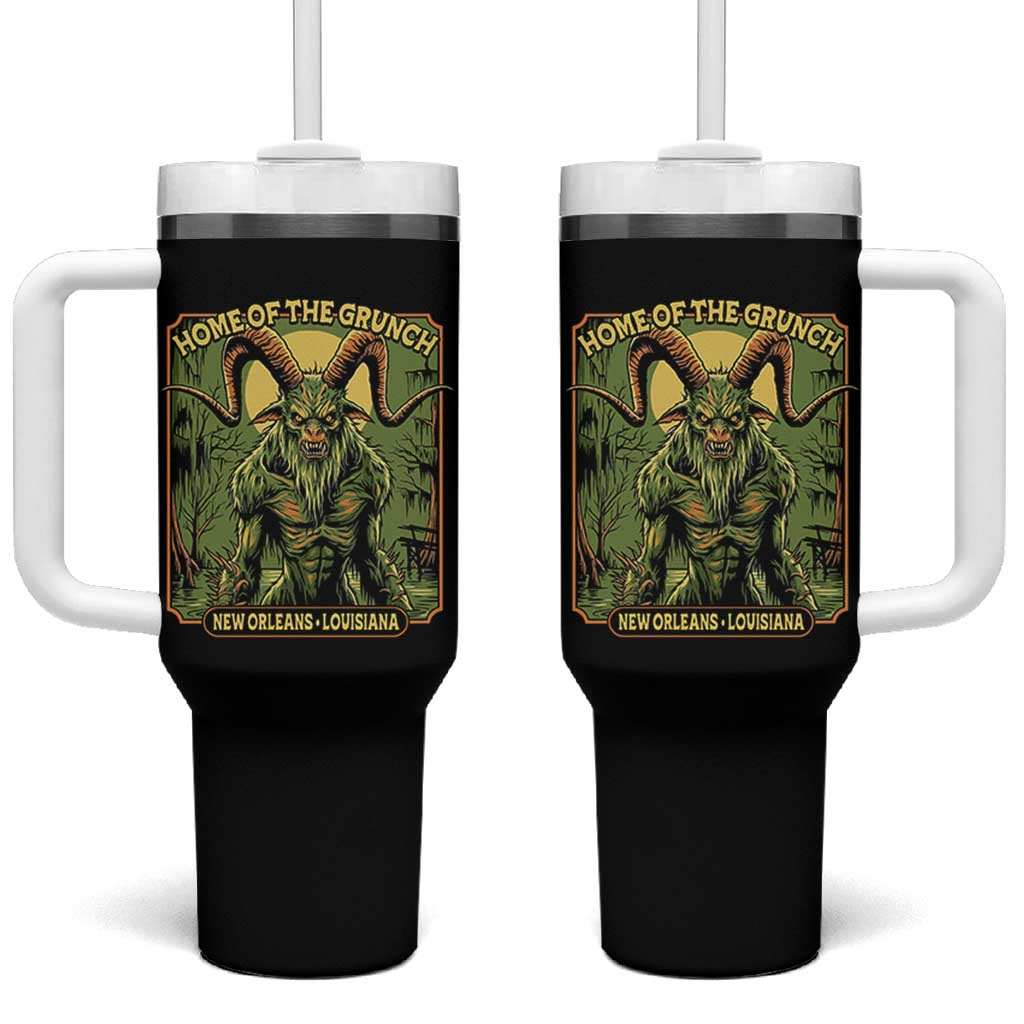 Grunch Road Monster Tumbler With Handle Home Of The Grunch Nola Louisiana