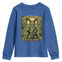 Grunch Road Monster Youth Sweatshirt Home Of The Grunch Nola Louisiana