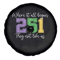 251 Mardi Gras Mobile Alabama Spare Tire Cover Where It All Began Fat Tuesday Carnival Glitter Print
