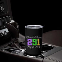 251 Mardi Gras Mobile Alabama Tumbler Cup Where It All Began Fat Tuesday Carnival Glitter Print