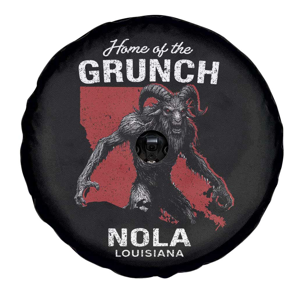 Home Of The Grunch Nola Louisiana Spare Tire Cover New Orleans Urban Legend
