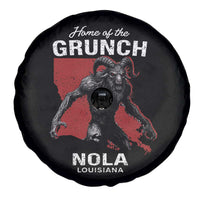Home Of The Grunch Nola Louisiana Spare Tire Cover New Orleans Urban Legend