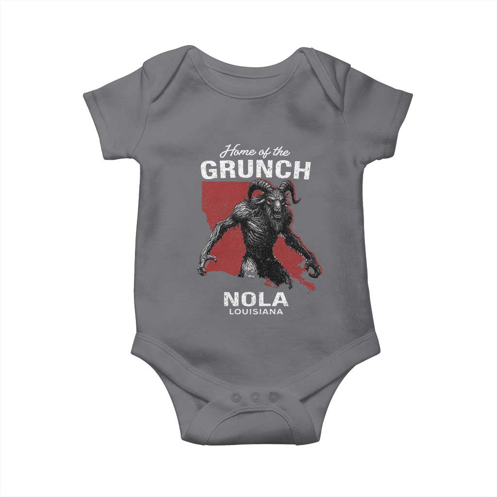 Home Of The Grunch Nola Louisiana Baby Onesie New Orleans Urban Legend