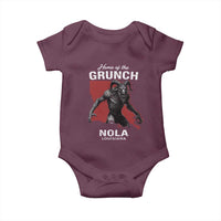 Home Of The Grunch Nola Louisiana Baby Onesie New Orleans Urban Legend