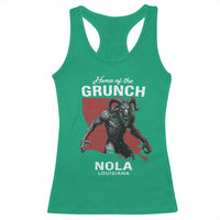 Home Of The Grunch Nola Louisiana Racerback Tank Top New Orleans Urban Legend