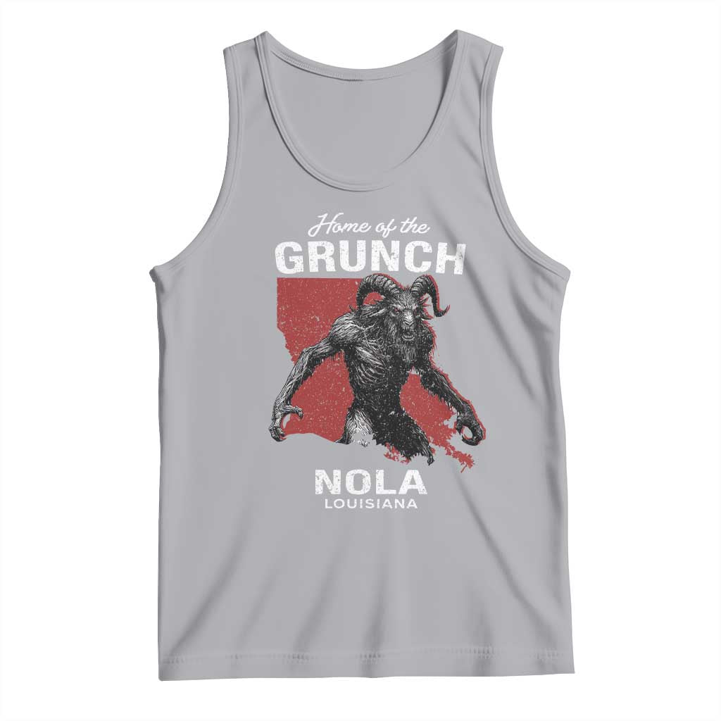 Home Of The Grunch Nola Louisiana Tank Top New Orleans Urban Legend
