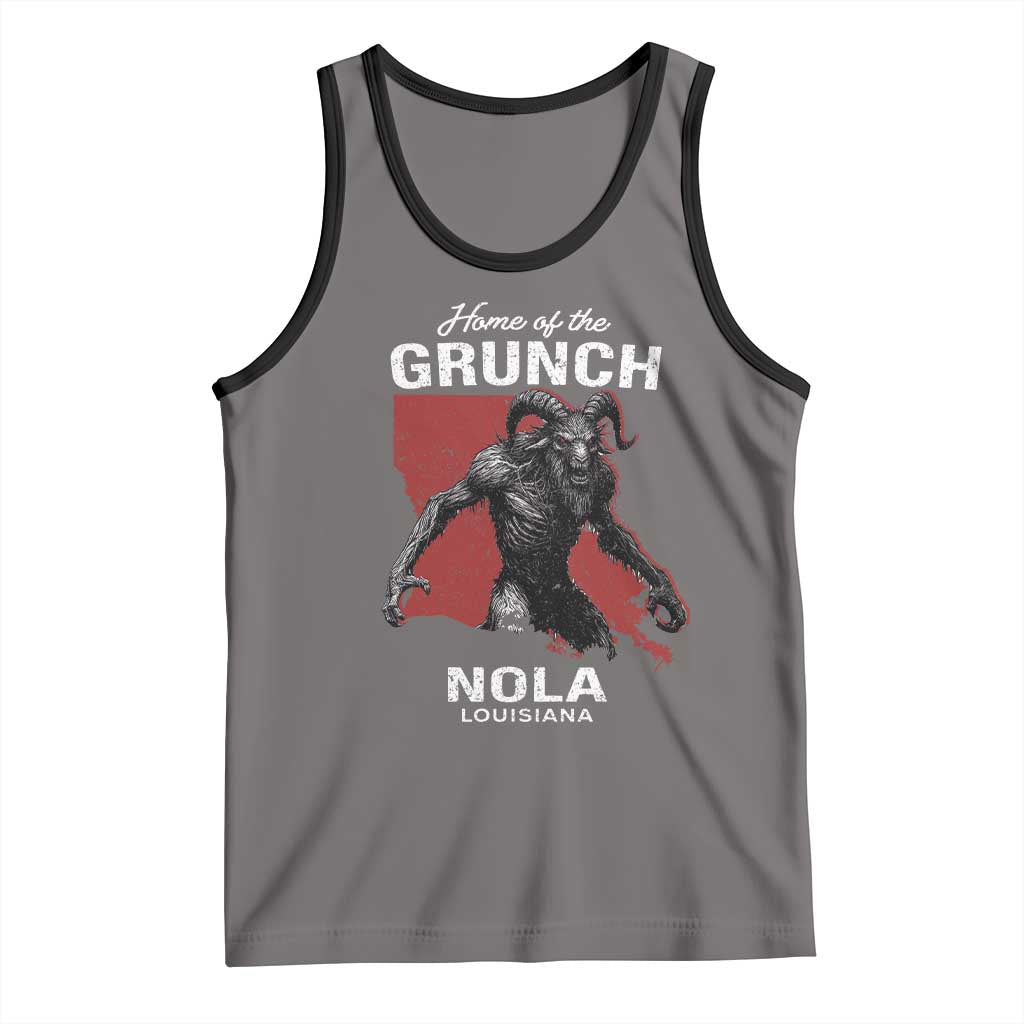 Home Of The Grunch Nola Louisiana Tank Top New Orleans Urban Legend