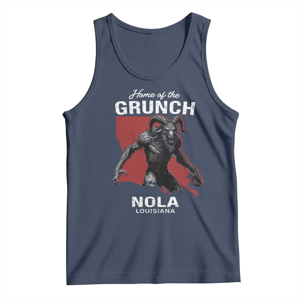 Home Of The Grunch Nola Louisiana Tank Top New Orleans Urban Legend