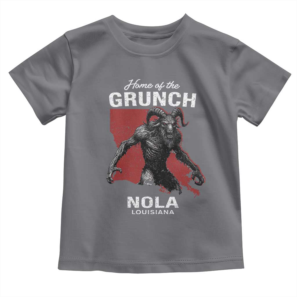 Home Of The Grunch Nola Louisiana Toddler T Shirt New Orleans Urban Legend