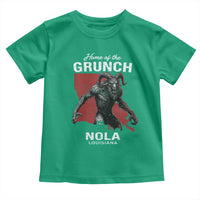 Home Of The Grunch Nola Louisiana Toddler T Shirt New Orleans Urban Legend