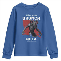 Home Of The Grunch Nola Louisiana Youth Sweatshirt New Orleans Urban Legend