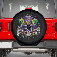 Mardi Gras Skull 67 Six Seven Meme New Orleans Witch Doctor Voodoo Spare Tire Cover