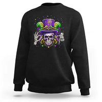 Mardi Gras Skull 67 Six Seven Meme New Orleans Witch Doctor Voodoo Sweatshirt