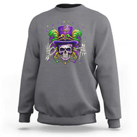 Mardi Gras Skull 67 Six Seven Meme New Orleans Witch Doctor Voodoo Sweatshirt