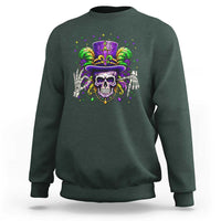 Mardi Gras Skull 67 Six Seven Meme New Orleans Witch Doctor Voodoo Sweatshirt