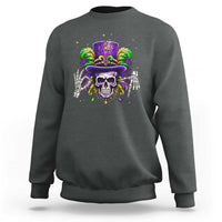 Mardi Gras Skull 67 Six Seven Meme New Orleans Witch Doctor Voodoo Sweatshirt