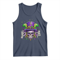 Mardi Gras Skull 67 Six Seven Meme New Orleans Witch Doctor Voodoo Tank Top