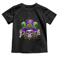 Mardi Gras Skull 67 Six Seven Meme New Orleans Witch Doctor Voodoo Toddler T Shirt