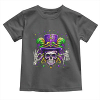 Mardi Gras Skull 67 Six Seven Meme New Orleans Witch Doctor Voodoo Toddler T Shirt